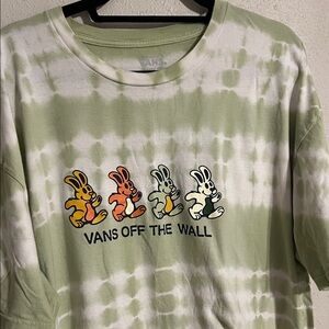 Vans Green Tie-Dye Short Sleeve Tee